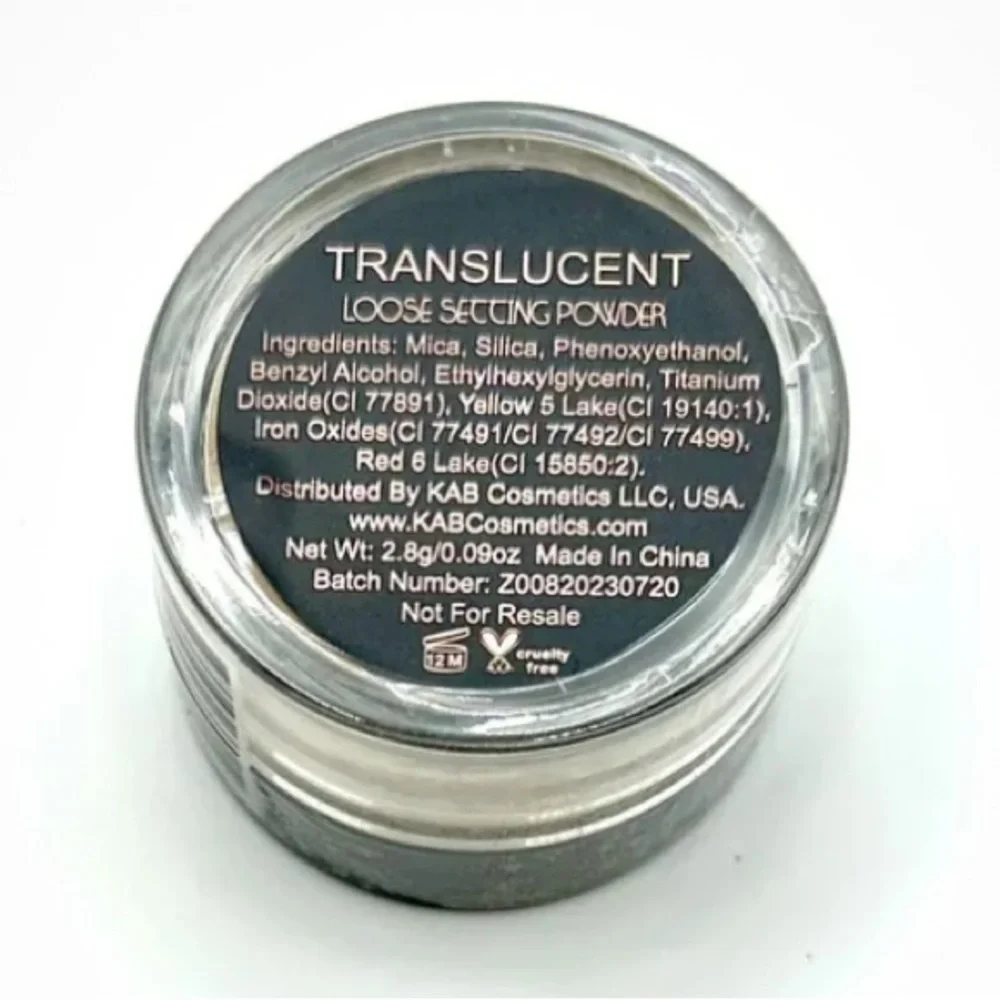 💎 KAB Cosmetics Translucent Loose Setting Powder Deluxe Travel Size